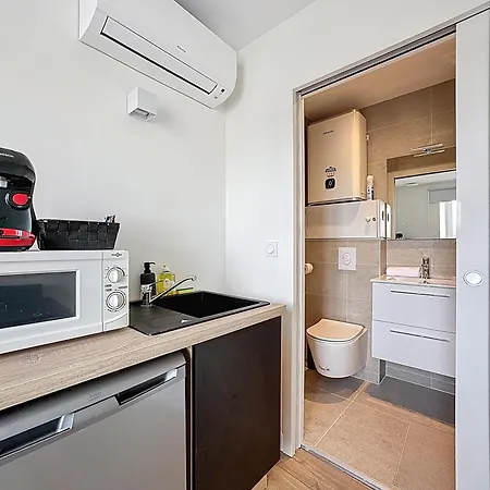 Studio2 Pers Climatise N4 * Coudes